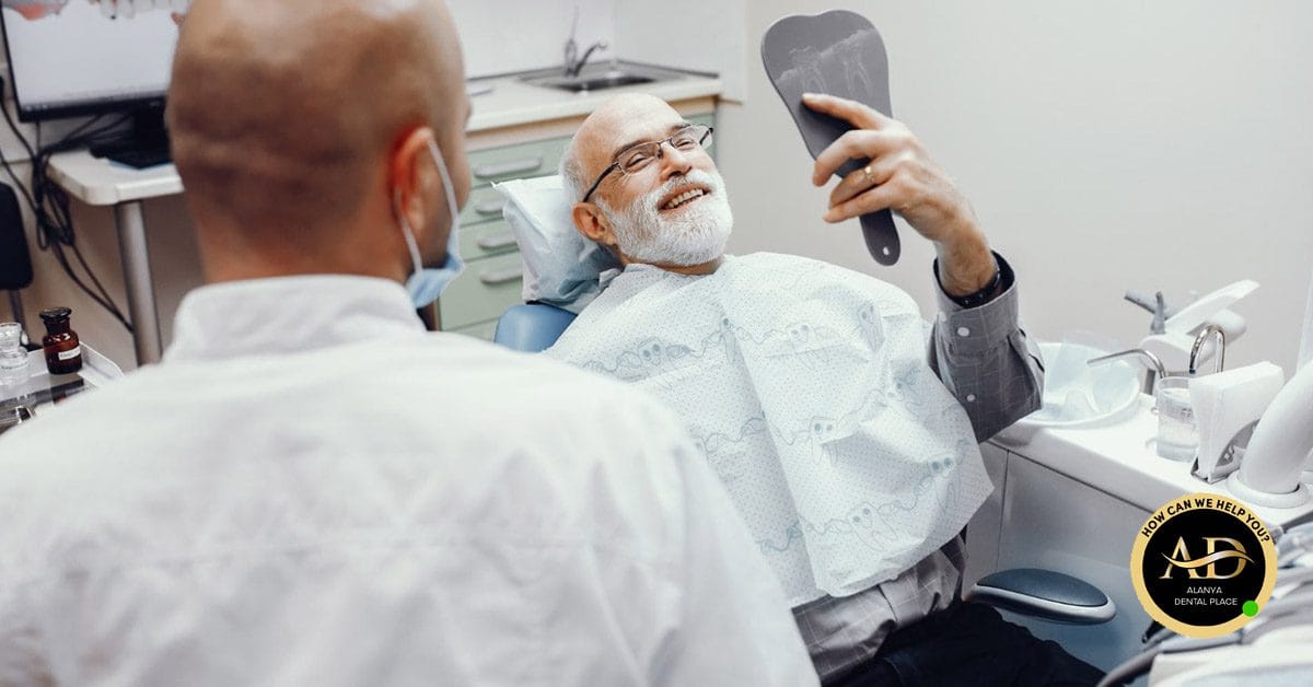 Antalya Zahnklinik und Zahnarzt 2 Zahnimplantat-Behandlung in Antalya